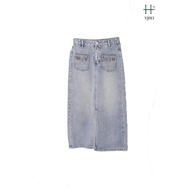 Chân váy Jeans Miumiu dễ thương-VJ13 - Xanh Jeans