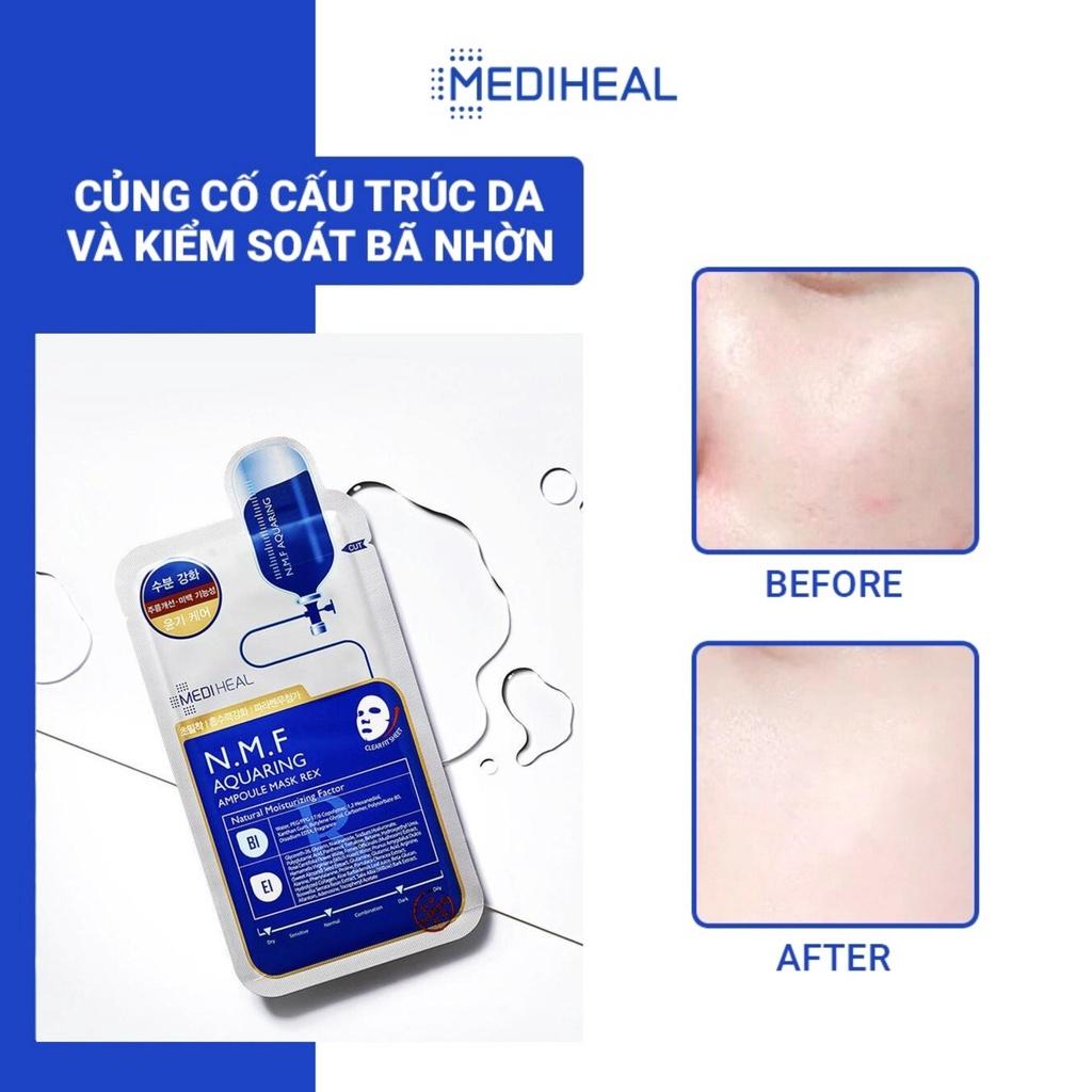 Mặt Nạ Mediheal N.M.F Aquaring Ampoule Mask Cấp Ẩm Cho Da 27ml