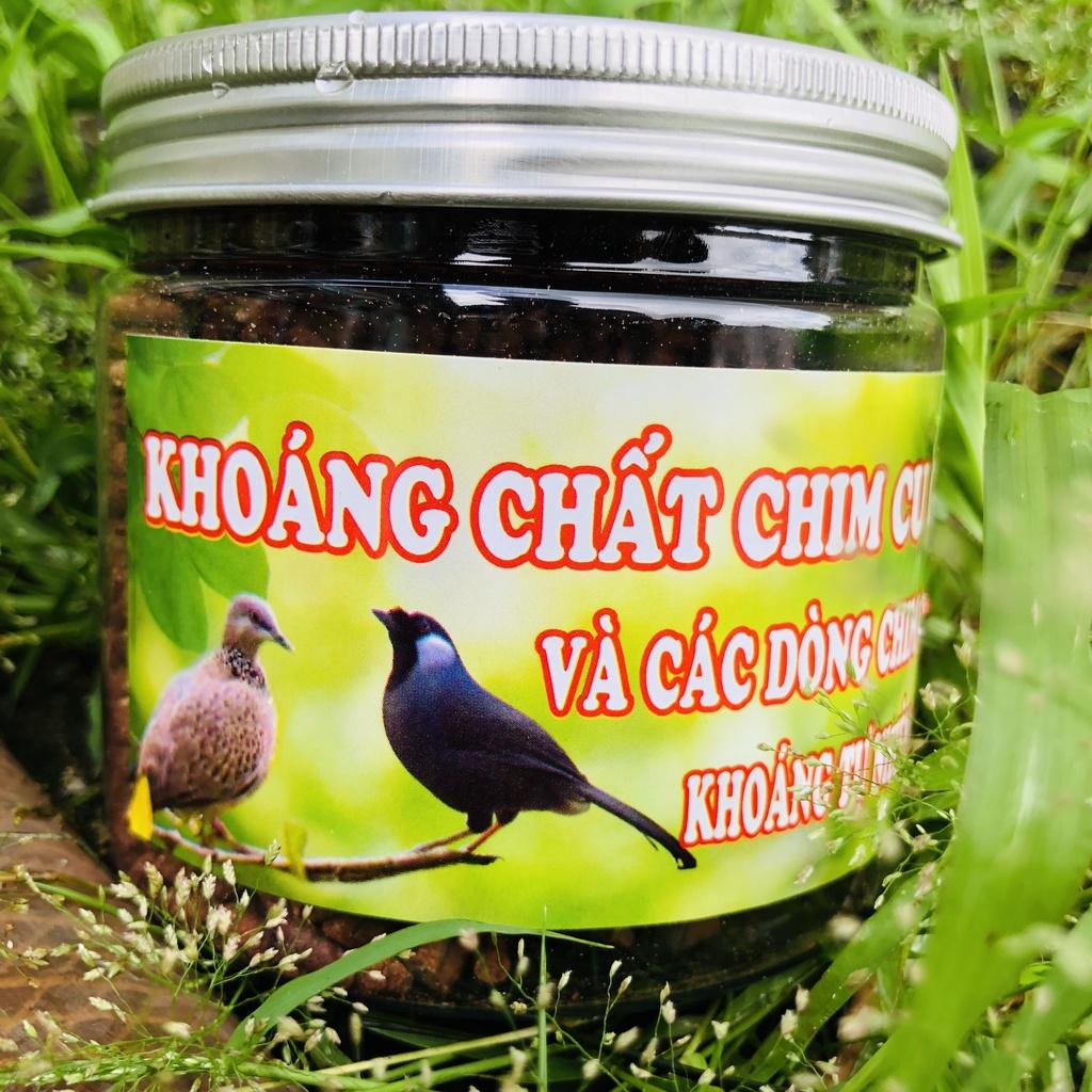 khoáng chất chim cu gáy Javan, khoáng chất dành cho các chim cảnh, gà đá, sóc, hamster