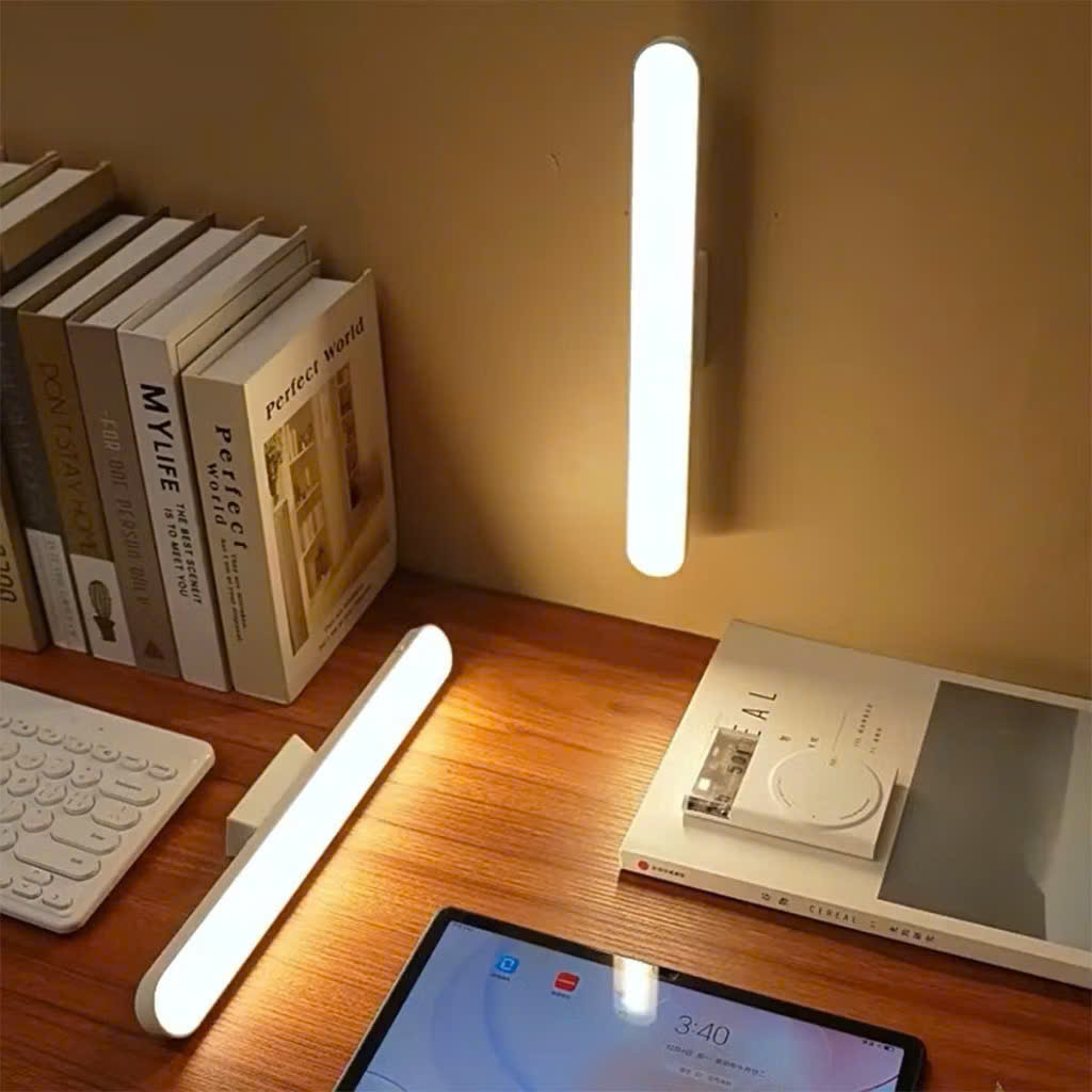 Đèn Học Để Bàn tích điện bảo vệ mắt, đèn led gắn bàn học Phòng Ngủ Bàn Trang Điểm 3 Chế Độ Sáng xoay 80 độ bảo vệ mắt- Hàng chính hãng