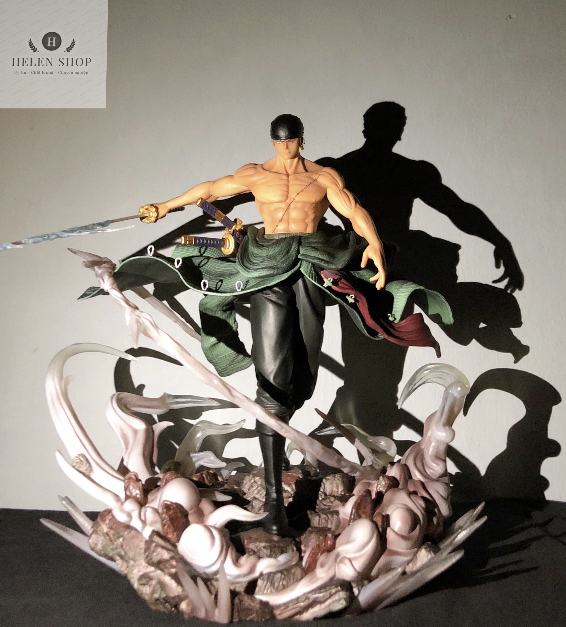 Mô hình One Piece Roronoa Zoro cực ngầu hàng bao chất