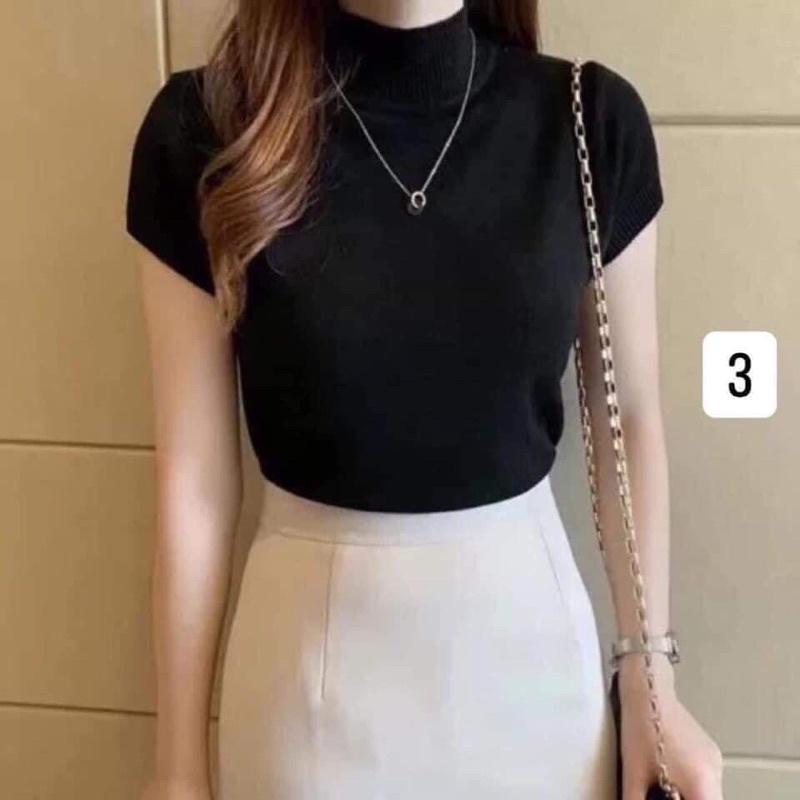 QC243 ÁO LEN NGẮN TAY