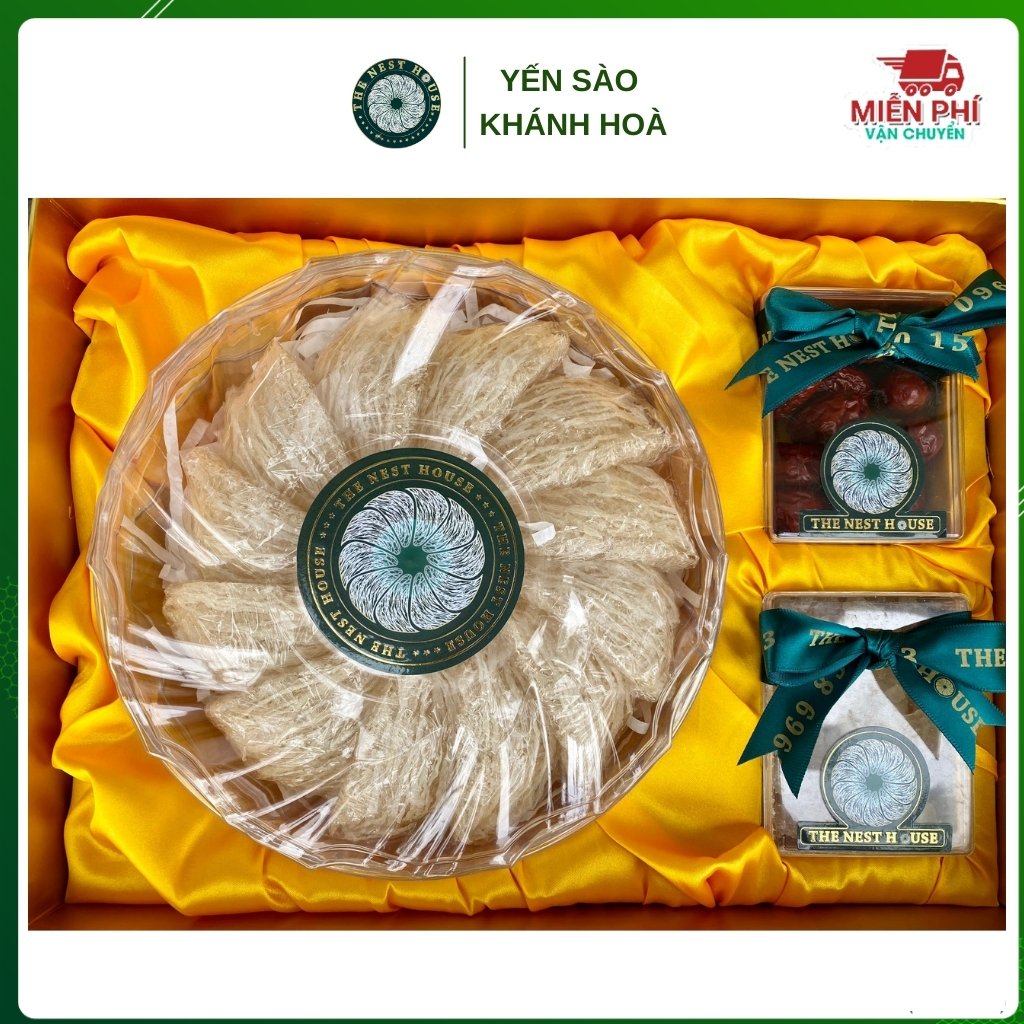 100G tổ yến sào tinh chế sợi dài loại 1 Khánh Hoà Nha Trang The Nest House