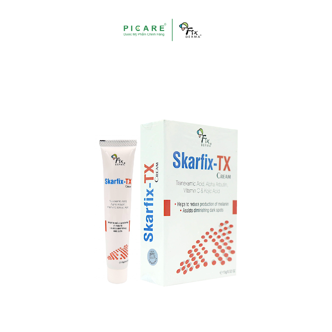 Kem Dưỡng Da Mờ Thâm Nám, Tàn Nhang Fixderma Skarfix-TX Cream 15g