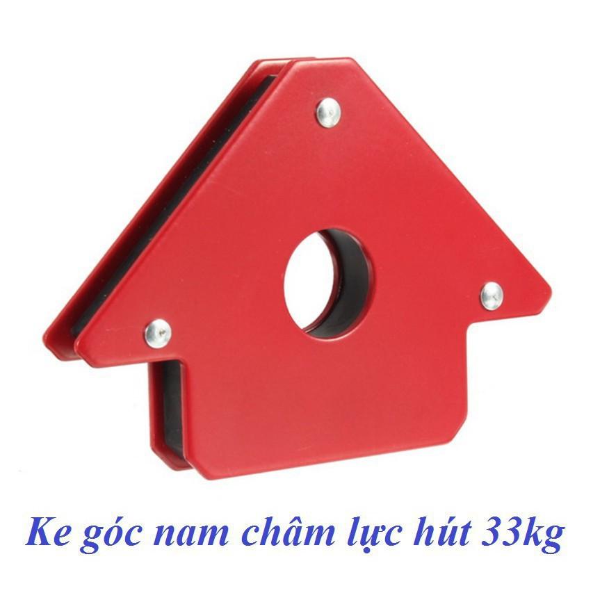 Bộ 4 ke góc nam châm 75LBS lực hút 33KG - ke góc thợ hàn, góc vuông