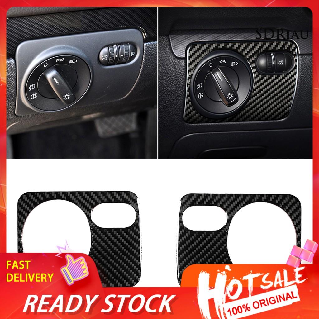 Miếng Dán Công Tắc Điều Khiển Đèn Pha Cho Xe Ô Tô Vw Golf 6 R Mk6 Scirocco 09-16