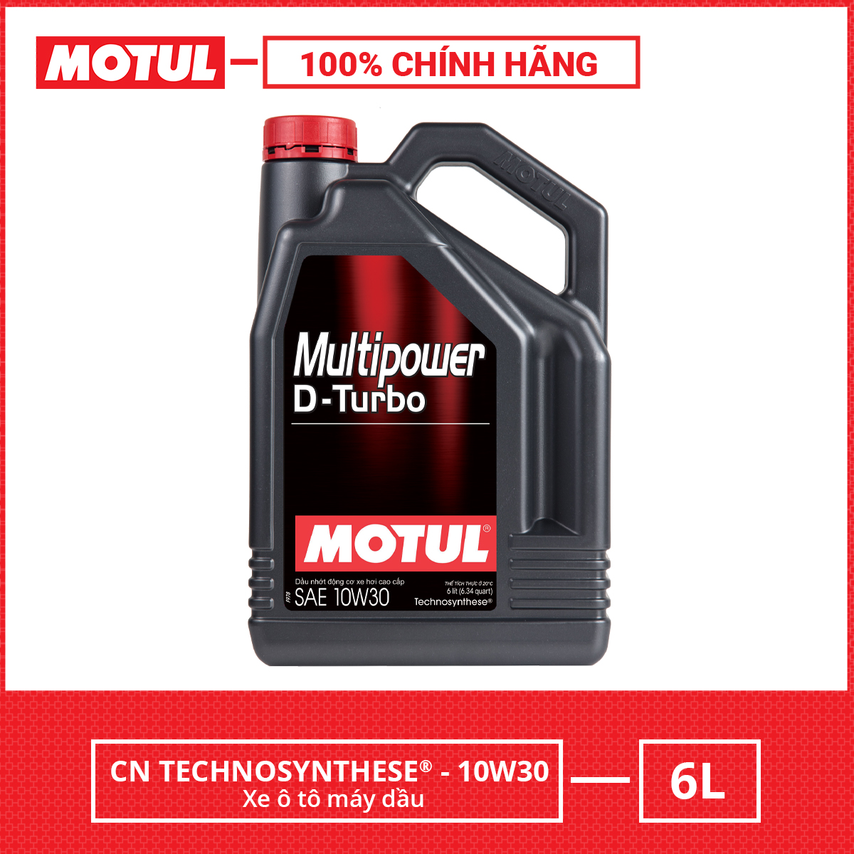 Dầu nhớt xe ô tô máy dầu MULTIPOWER D-TURBO 10W30