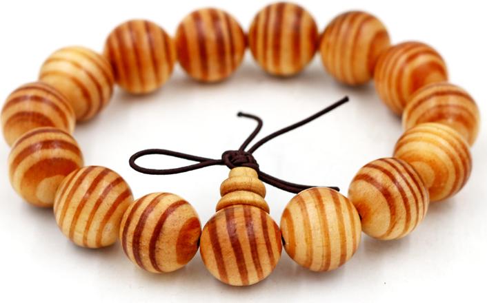 Vòng tay chuỗi hạt gỗ Huyết rồng 15 ly hồ lô