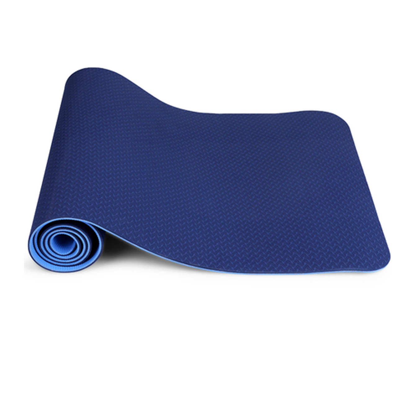 Combo 01 Dụng cụ tập bụng, eo đa năng đế hút chân không + Thảm Yoga TPE cao cấp 6mm