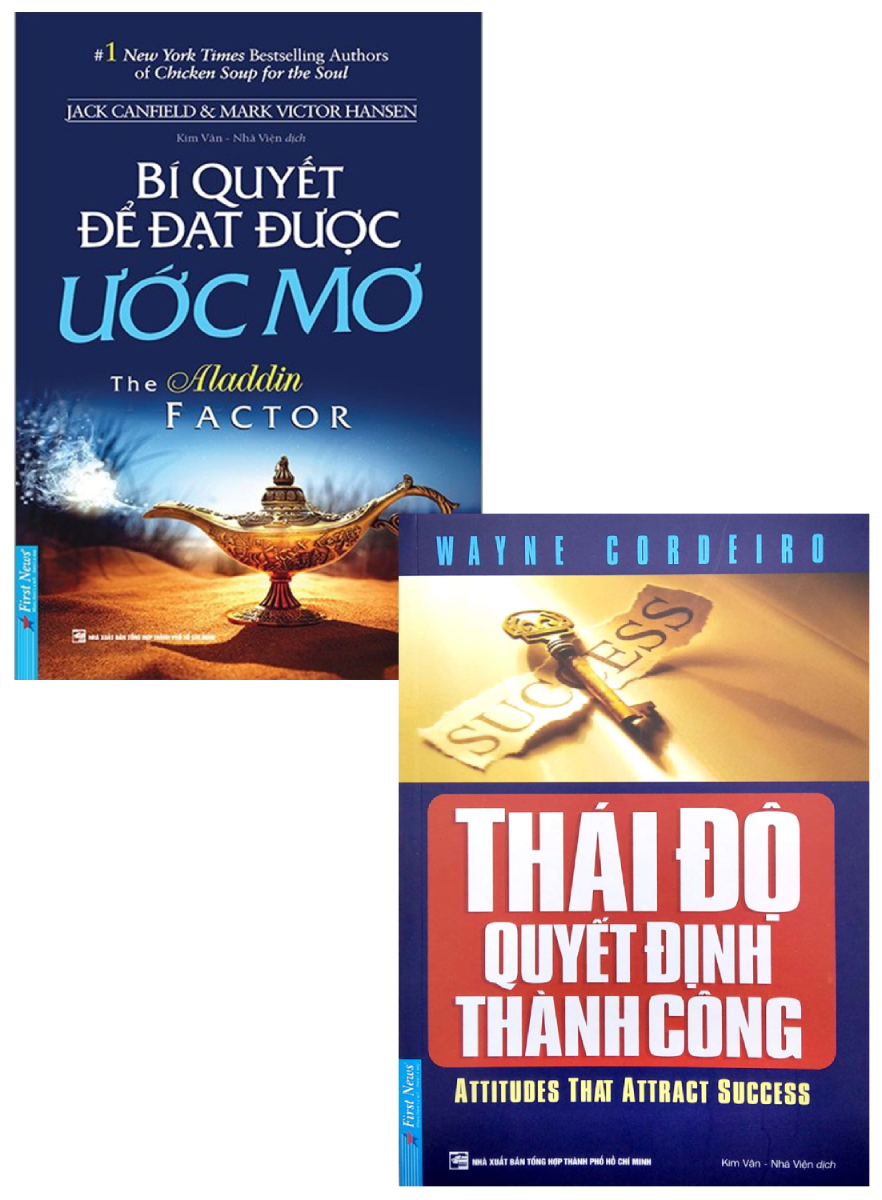 Combo Bí Quyết Để Đạt Được Ước Mơ + Thái Độ Quyết Định Thành Công (Bộ 2 Cuốn) _FN