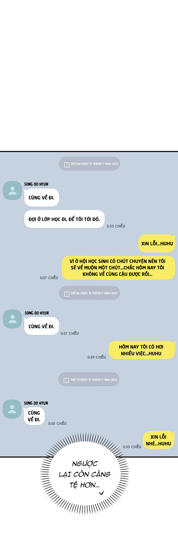 nhật ký yêu đương chapter 14 36