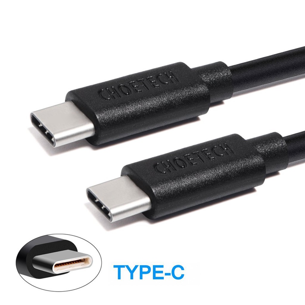 Bộ Củ Sạc CHOETECH PD 3.0 20W PD5005-W + Cáp Type C to C 1M 30W CC0002-V2 Chuyên Sạc Nhanh 18-20W Smartphone Android - Hàng Chính Hãng