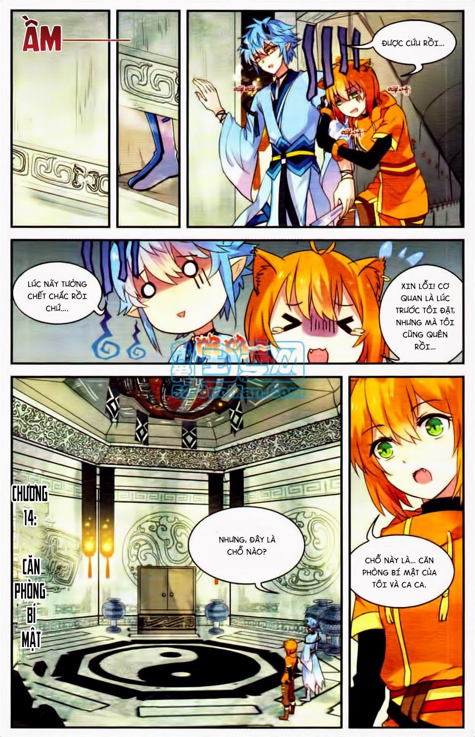 thiên hành thiết sự chapter 14 1