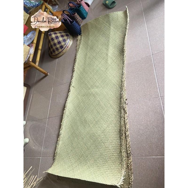 Tấm đan cỏ bàng- Thảm tập, chiếu cỏ bàng- nguyên liệu làm nệm, túi xách, các đồ handmade