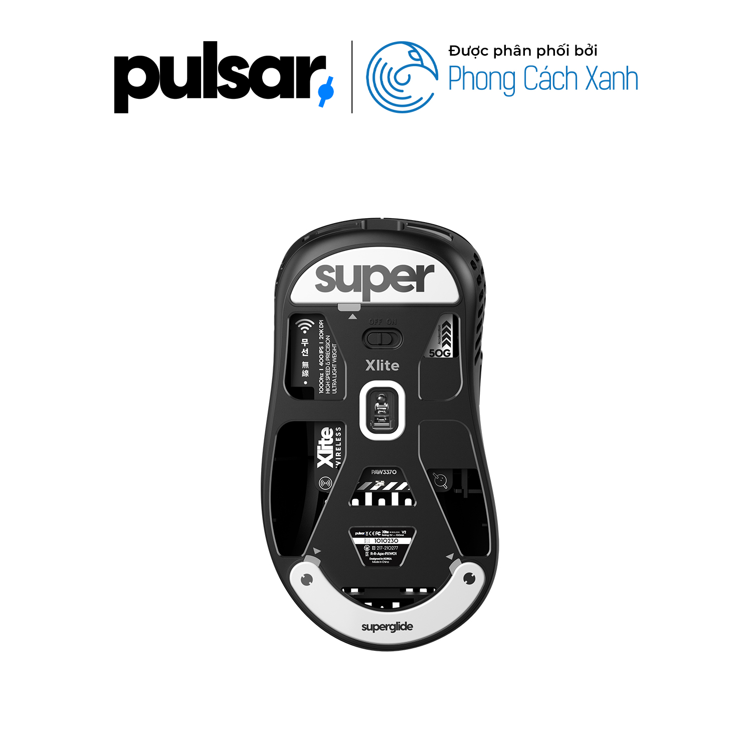 Feet chuột Pulsar Superglide 2 - Pulsar Xlite Wireless - Hàng Chính Hãng