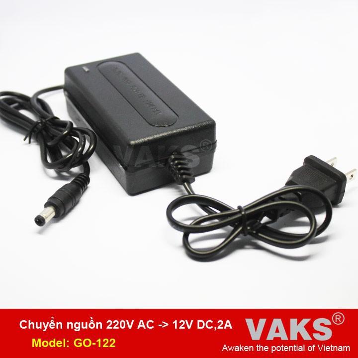 Bộ adapter chuyển nguồn điện từ 220V AC sang 12V DC 2A