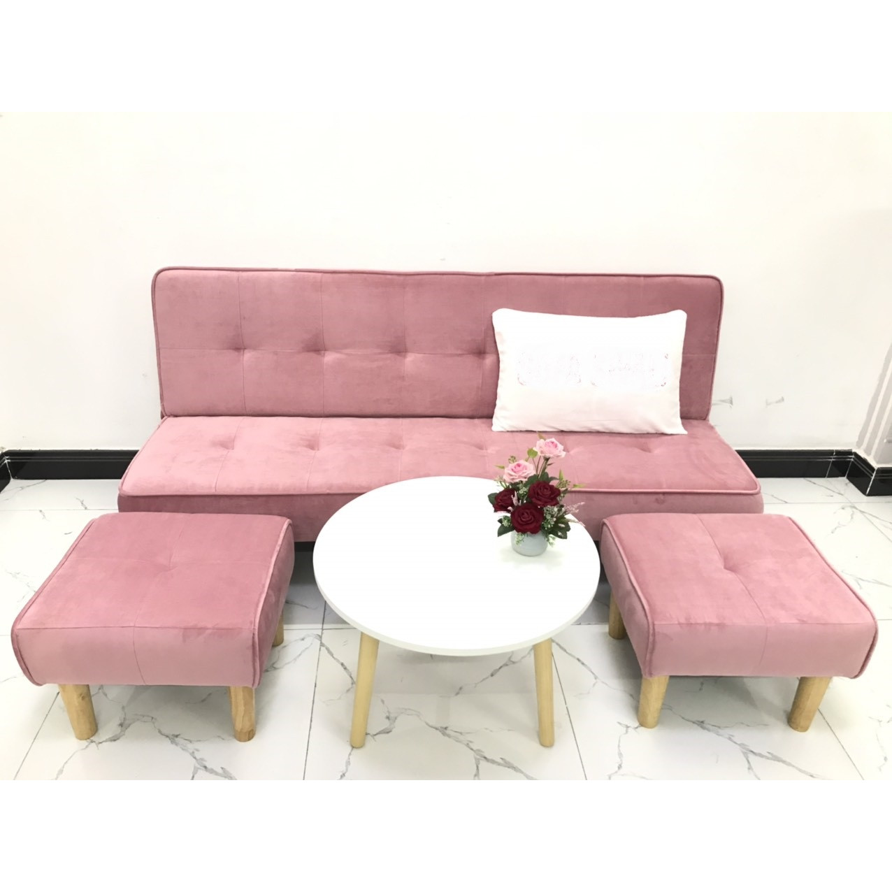 Bộ ghế sofa bed, sofa giường phòng khách-Sivali07