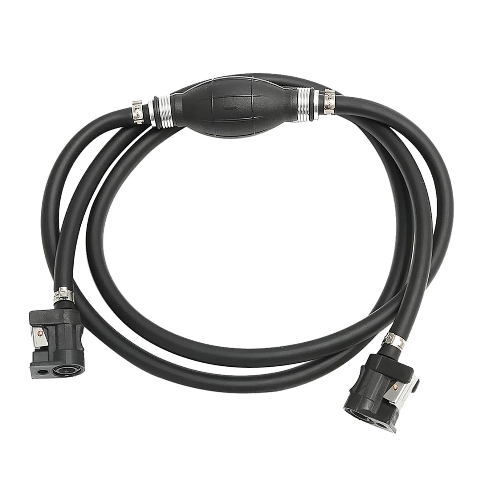 8mm Fuel Line Hose  Bulb with Connector For  4 - 200  Outboard