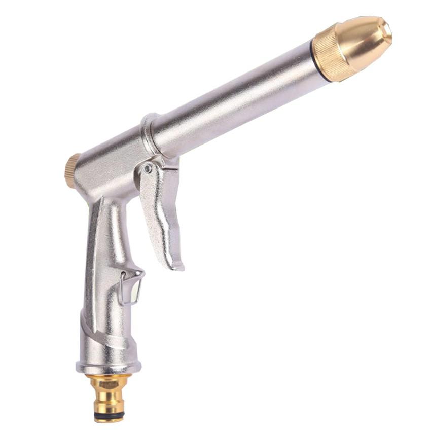 Bộ vòi phun rửa xe tưới cây tăng áp thông minh 206810 đầu đồng,cút đồng