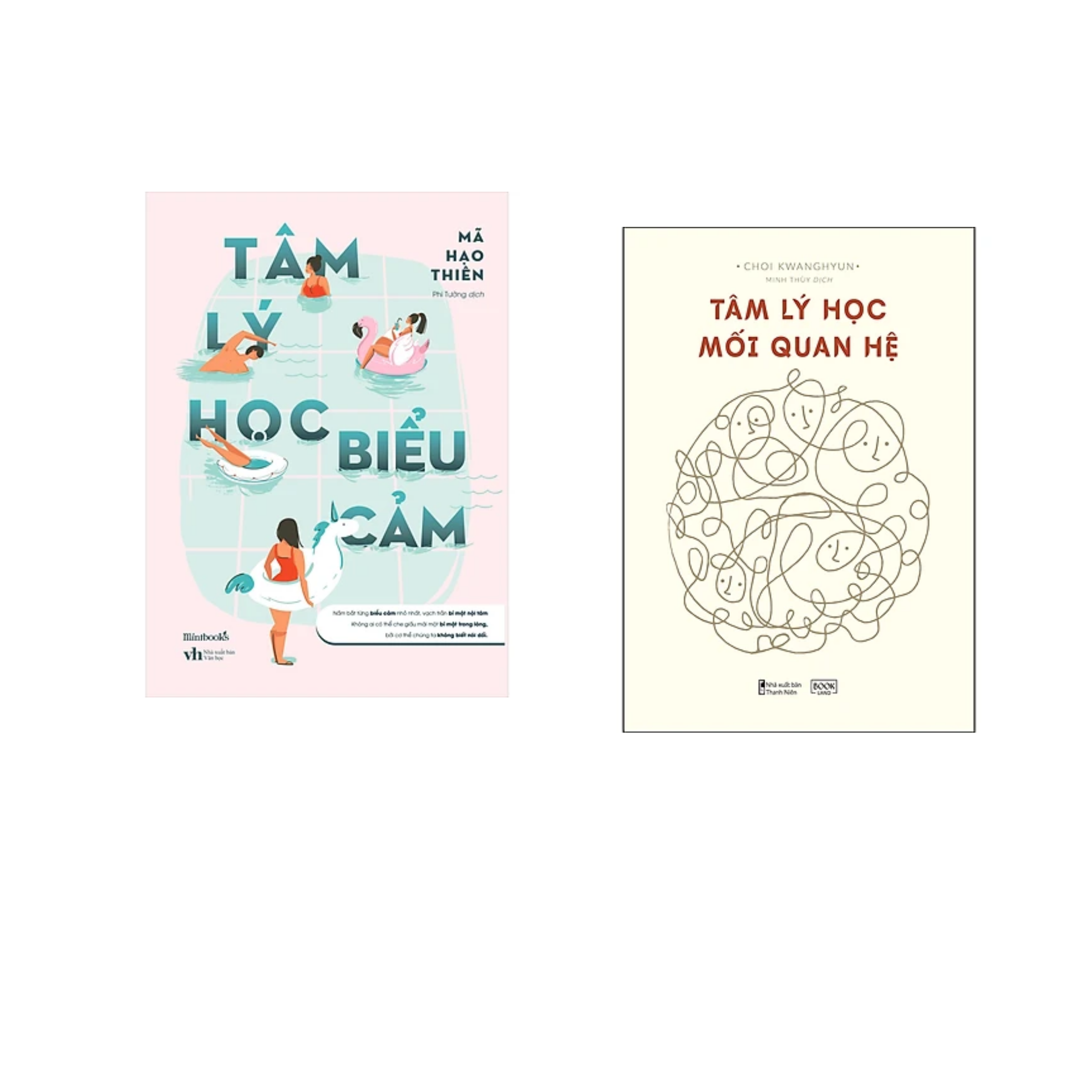 Combo 2Q: Tâm Lý Học Mối Quan Hệ+ Tâm Lý Học Biểu Cảm /Tặng kèm Bookmark Happy Life