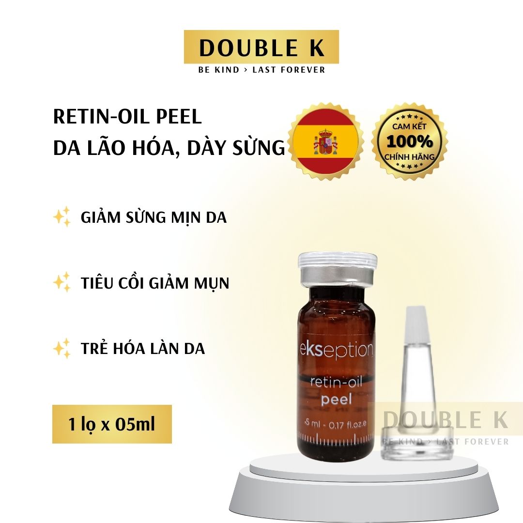 ekseption Retin-Oil Peel - Chống Lão Hóa, Mờ Nếp Nhăn, Da Sáng Đều Màu - Double K