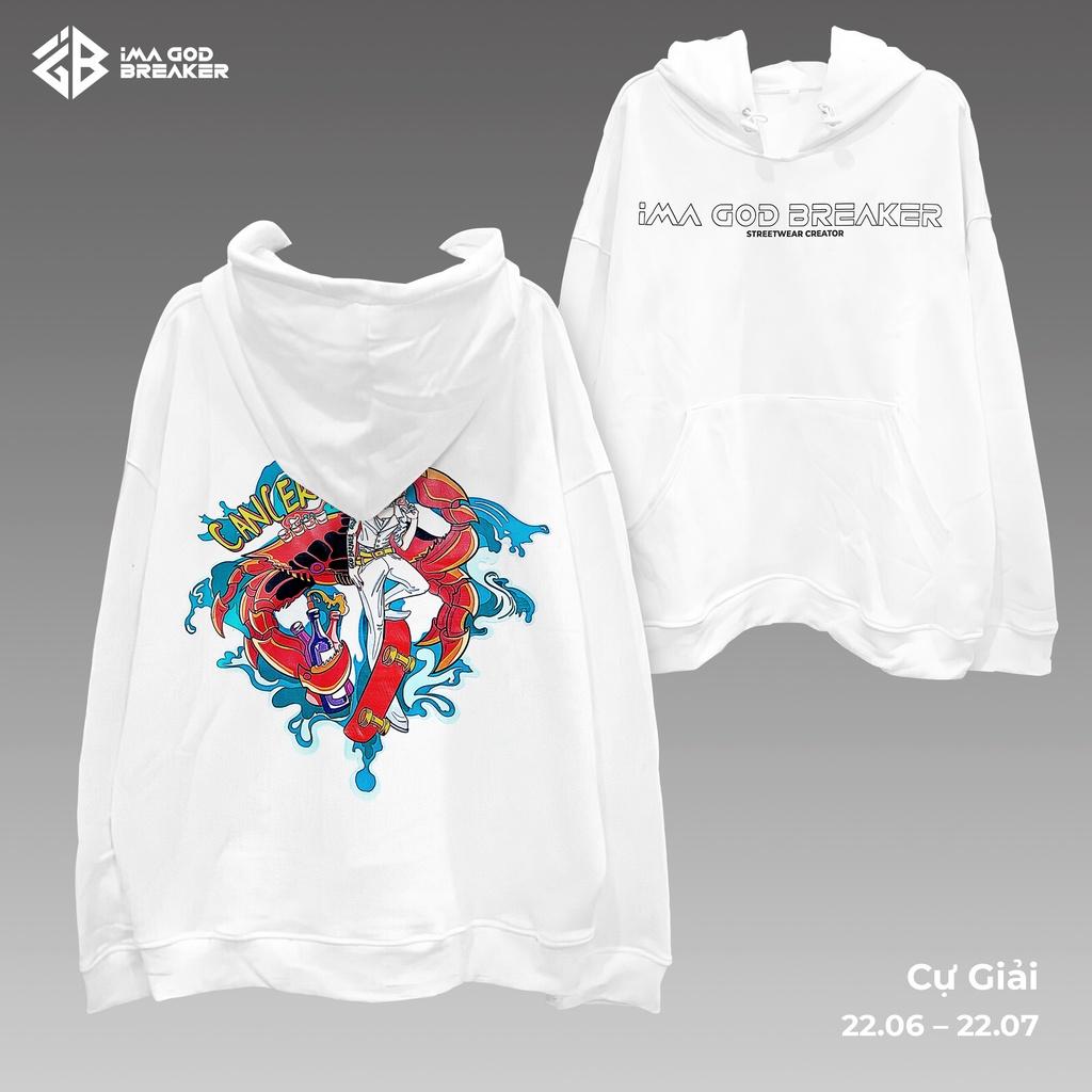 Áo Hoodie Cung Hoàng Đạo CỰ GIẢI iMA God Breaker