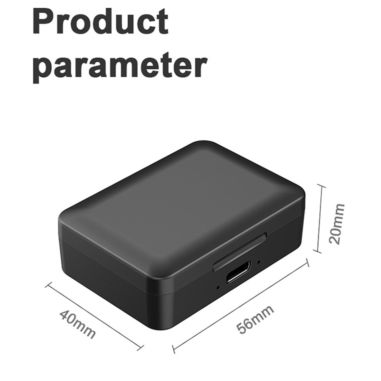 Wireless Bluetooth 5.0 Gaming Gaming Earphones Waterproof Black