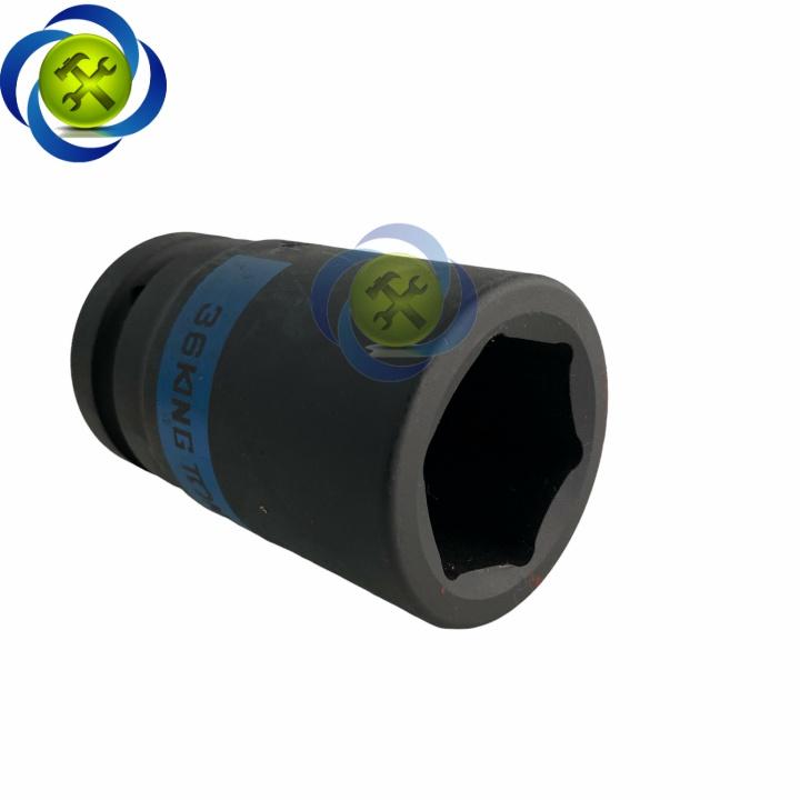 Tuýp 36mm 1 inch Kingtony 843536M loại dài 6 cạnh màu đen