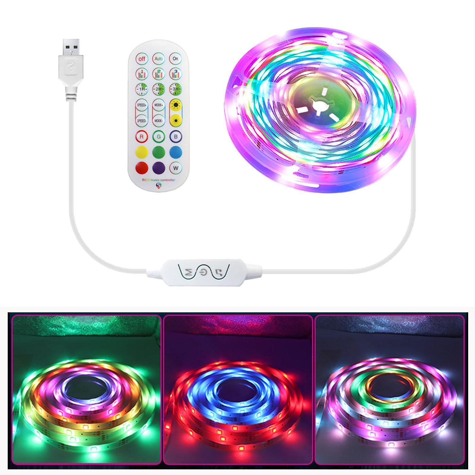 Strip lights light rgb usb Home Party 2m 28 Leds