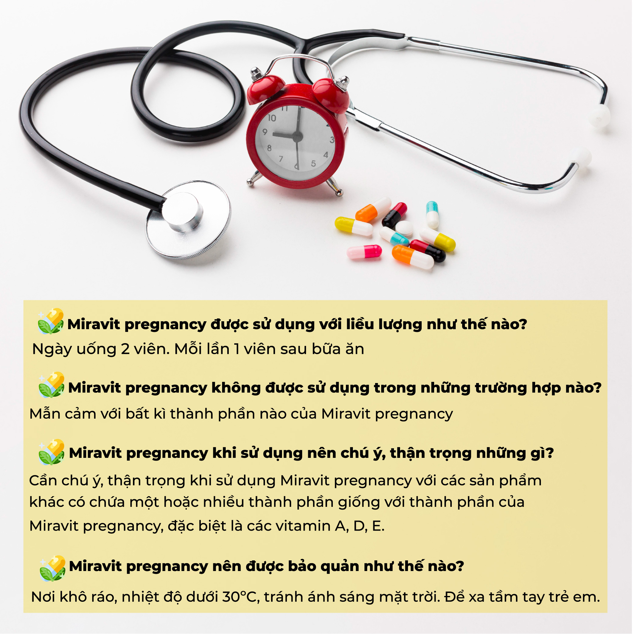 Viên bổ bầu Miravit preagnency- Bổ máu, cung cấp vitamin, khoáng chất, vi tảo, DHA tăng sức đề kháng cho phụ nữ có thai - Nhà máy liên doanh với Medinej - USA và đạt chuẩn GMP - WHO