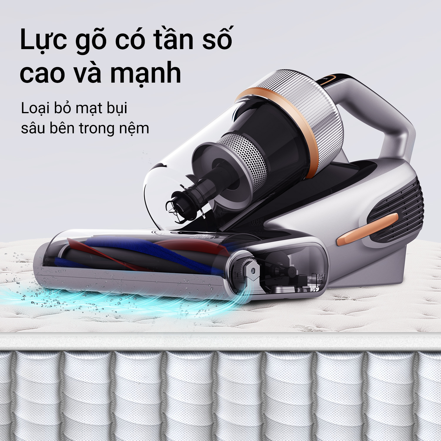 Máy Hút Bụi Giường Nệm Gia Nhiệt 60 độ Thế Hệ Mới JIMMY BX7 Pro 700W 16kPa Tia UV Sóng Siêu Âm Diệt Khuẩn 99,9% - Hàng Chính Hãng - Bảo Hành 12 Tháng