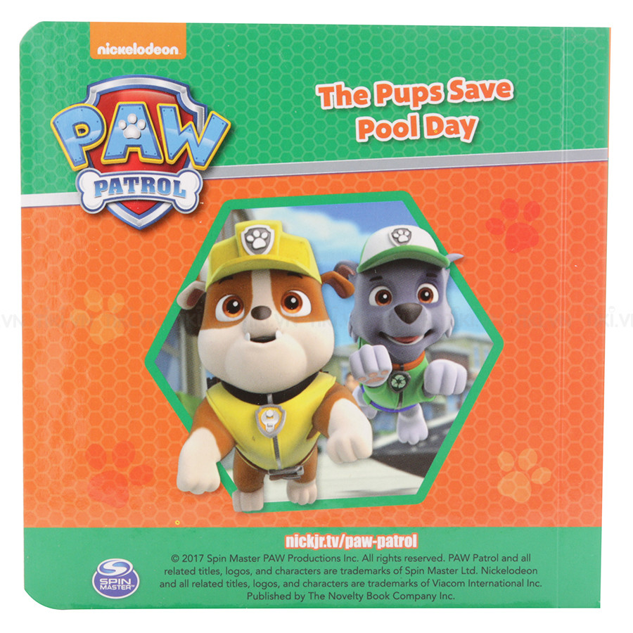 Nickelodeon Paw Patrol: 4 Board Books In A Box - Chú chó cứu hộ