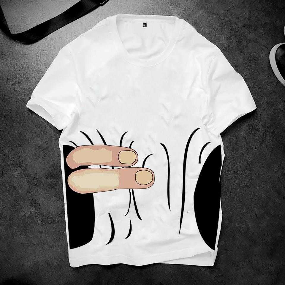 Áo thun unisex bóp eo đẹp rẻ 2019S500