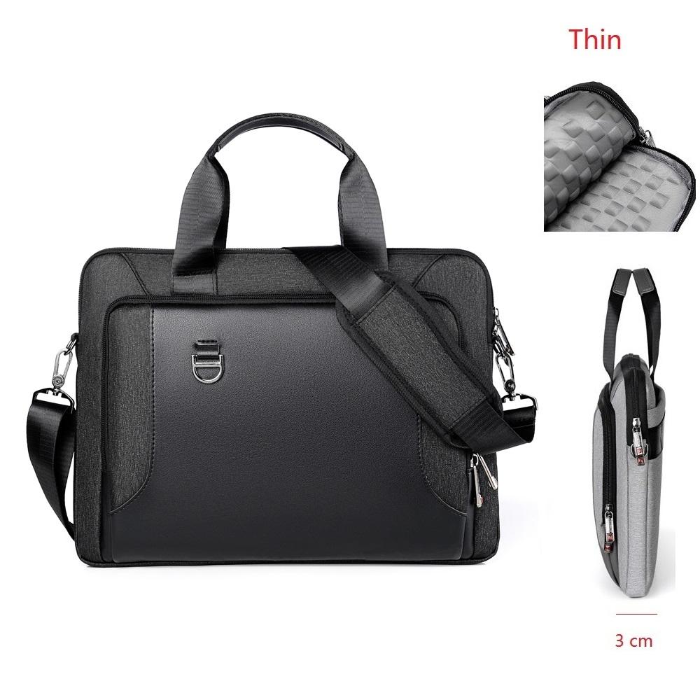 Túi Laptop 13 13.3 14 15.4 15.6 17.3 Inch Cặp Xách Đeo Vai Túi Xách Cho Macbook Air Pro 15 Tay túi Đựng Máy Tính