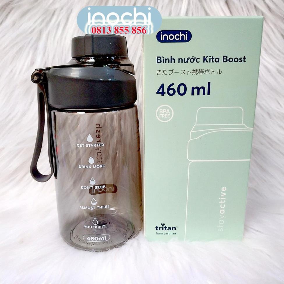 Bình nước Inochi chịu nhiệt Kita Boost 460ml 670ml Bình nước Nhật Gia dụng nhật