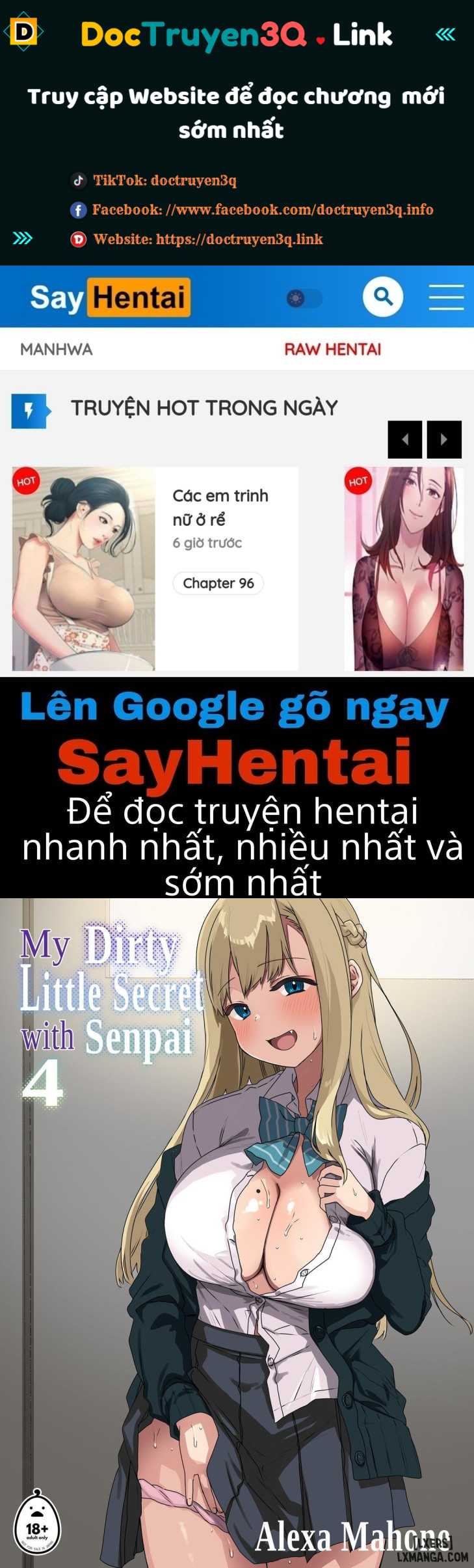 bí mật hư hỏng của tôi với tiền bối chapter 9 1