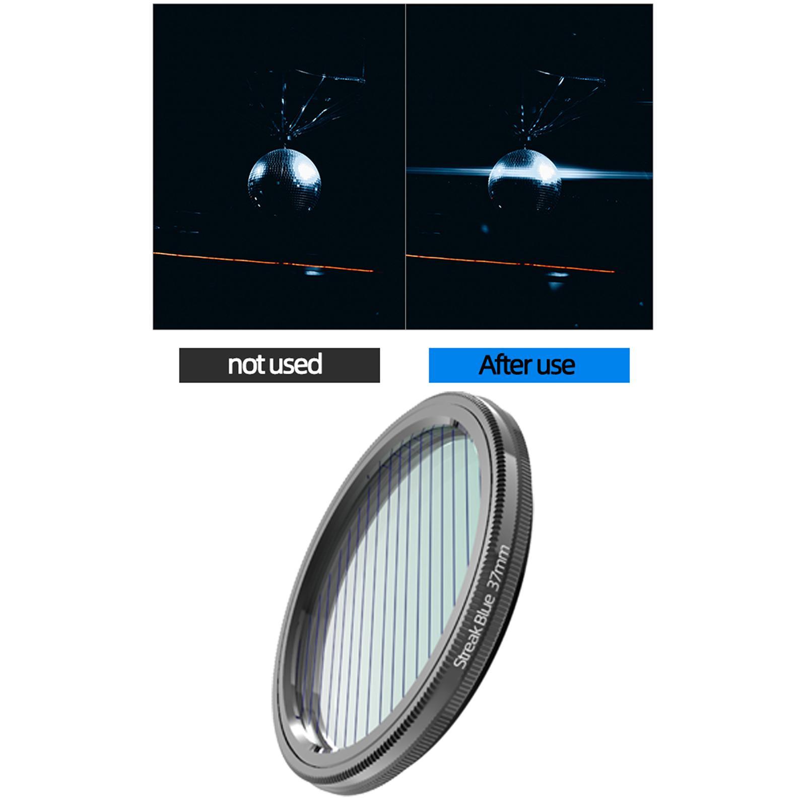 Photography Tool Blue Brushed Filter Light Effect filter Filter for DSLR Cinematice Video