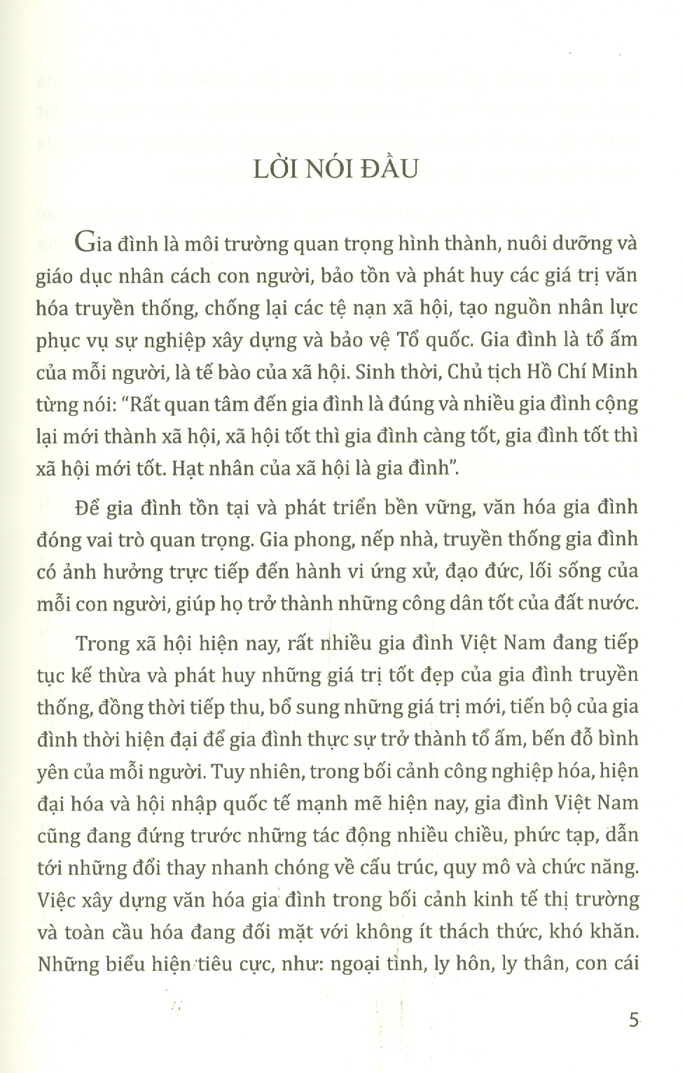 Văn Hóa Gia Đình Trong Xã Hội Đương Đại