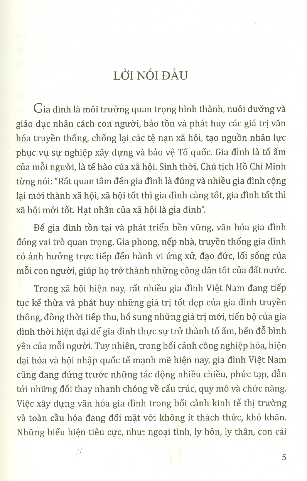 Văn Hóa Gia Đình Trong Xã Hội Đương Đại