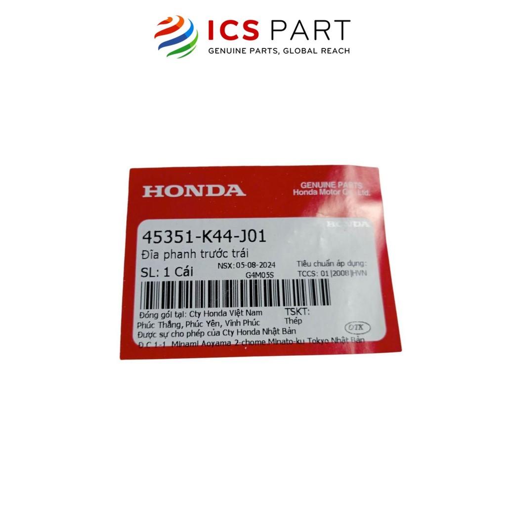 Đĩa Phanh Trước HONDA Vision, K2C (V00)M Export (45351K44J01)