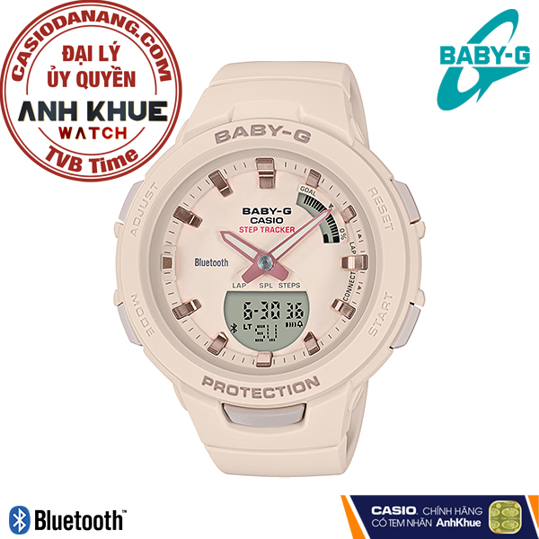 Đồng hồ nữ dây nhựa Casio Baby-G chính hãng BSA-B100-4A1DR