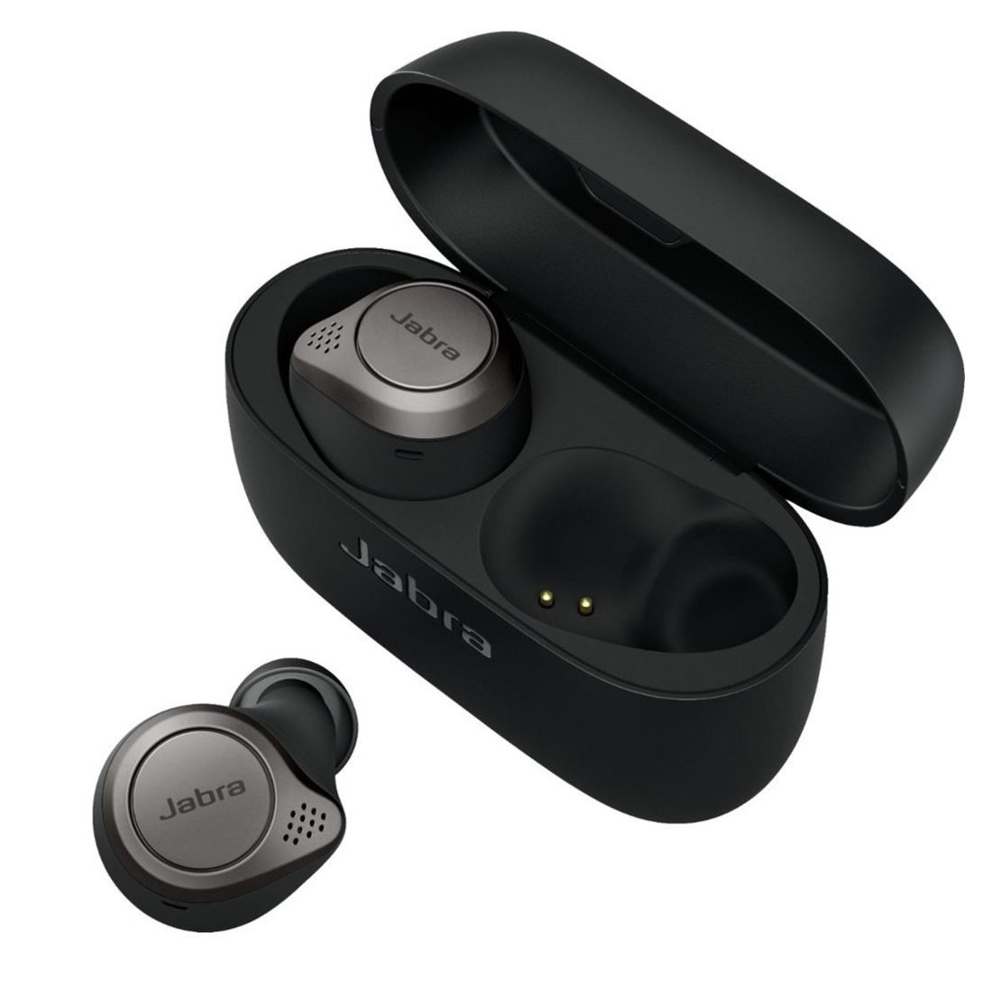 Tai Nghe Bluetooth True Wireless Jabra Elite 75T Wireless Charging - Hàng Chính Hãng