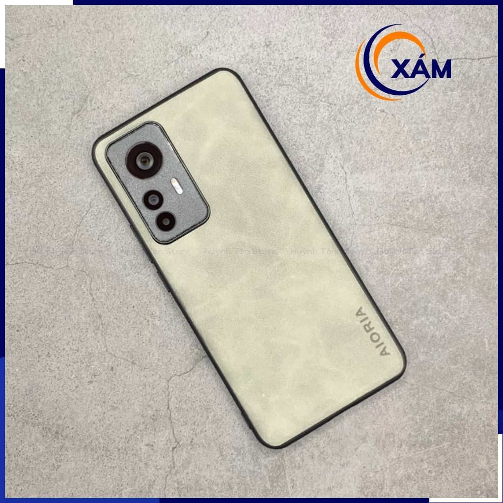 Ốp lưng mi 12t chống bám vân tay bảo vệ camera AIORIA DA phụ kiện điện thoại huỳnh tân store