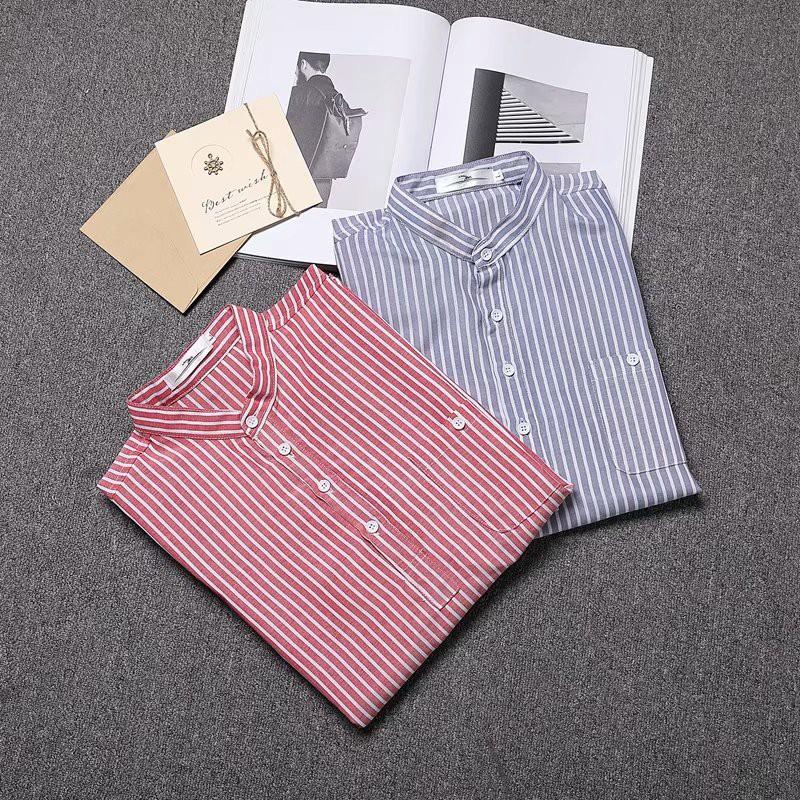 Áo thun dài tay họa tiết sọc ngang thời trang dành cho nam