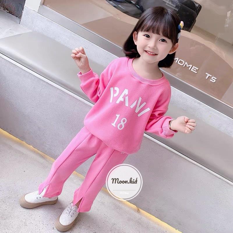 Bộ thu đông dài taycho bé gái cực xịn sò