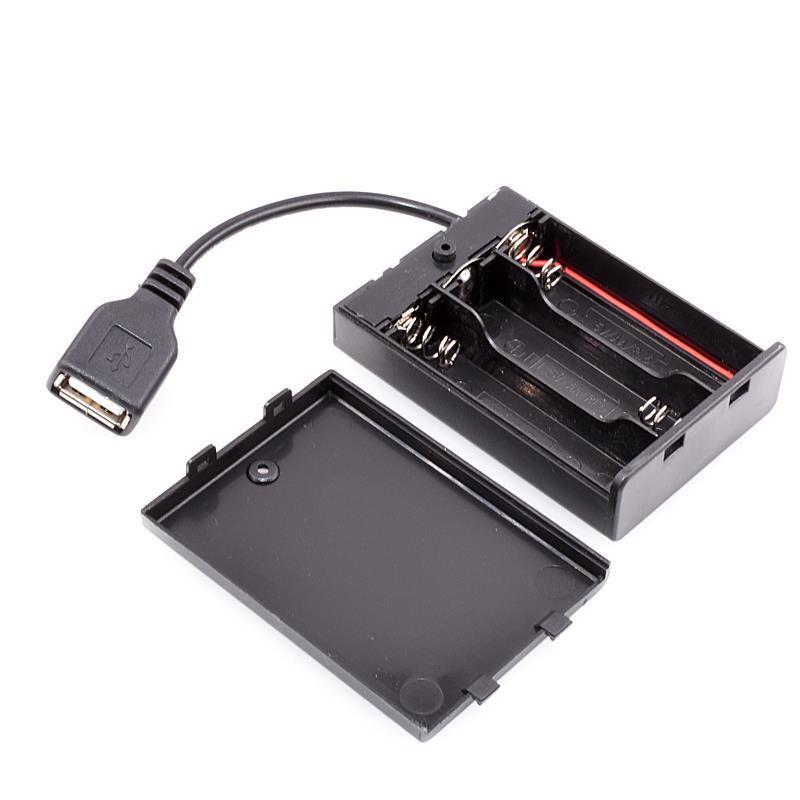 Hộp Đựng Pin AA Size 2/3/4/6/8 Ngăn Tiện Dụng