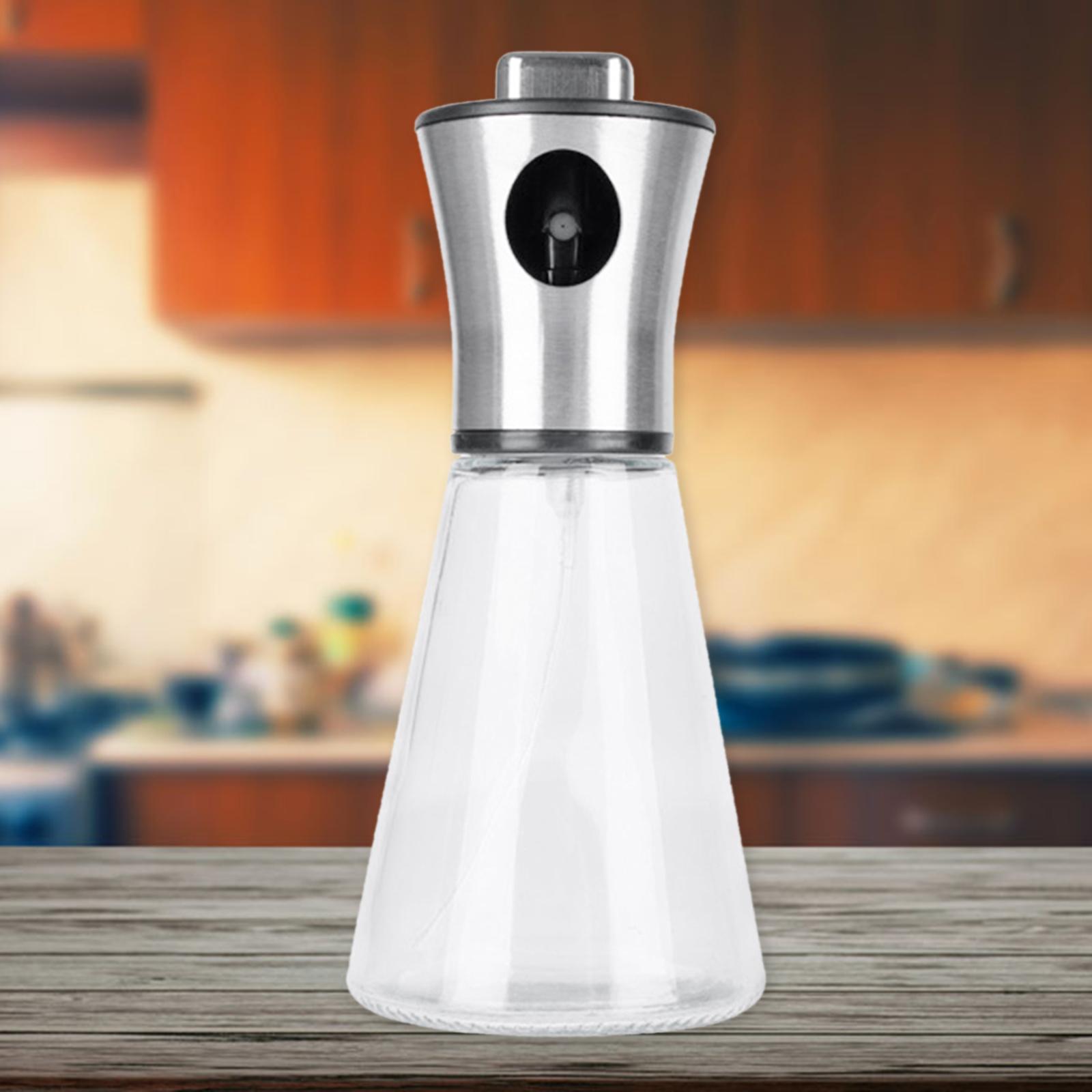Olive Oil Sprayer Vinegar Gadget Glass Bottle for Barbecue Grilling Cooking