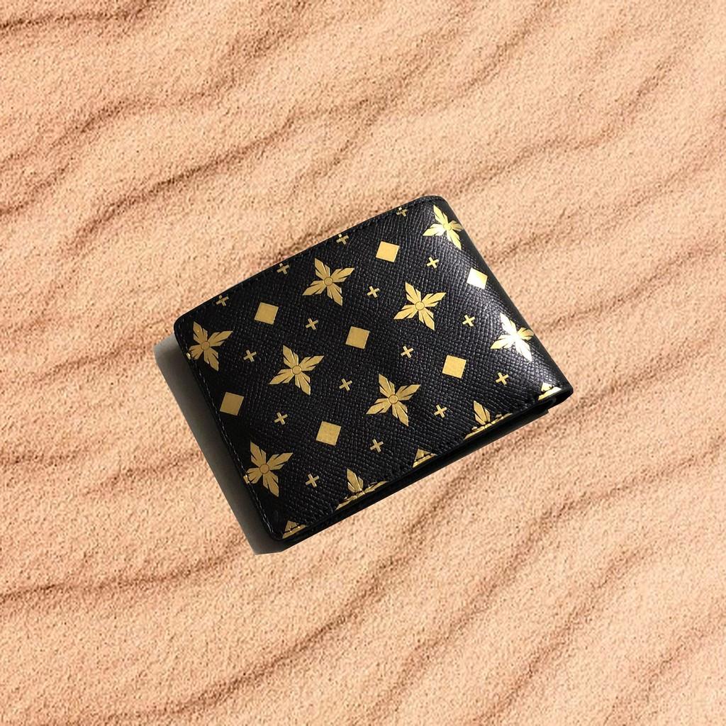 Black LDV Monogram Short Wallet