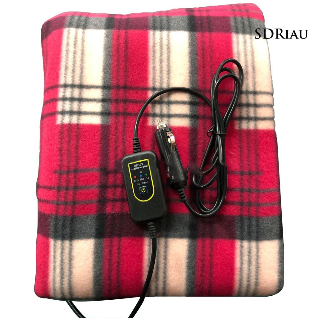Chăn Giữ Ấm Mùa Đông 12v Dành Cho Xe Ô Tô / Xe Tải