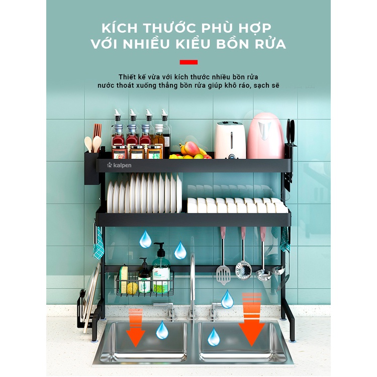 Kệ Bếp - Kệ Để Chén Bát Đa Năng Trường Phúc Deko